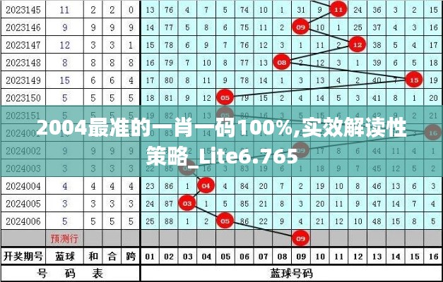 2004最准的一肖一码100%,实效解读性策略_Lite6.765