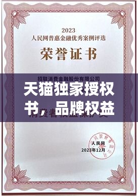 天猫独家授权书，品牌权益保障与消费者信任的关键所在