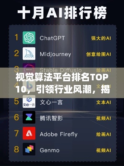 视觉算法平台排名TOP10，引领行业风潮，揭秘发展力量！