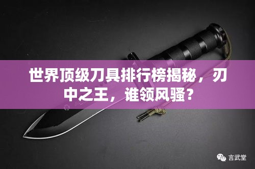 世界顶级刀具排行榜揭秘，刃中之王，谁领风骚？